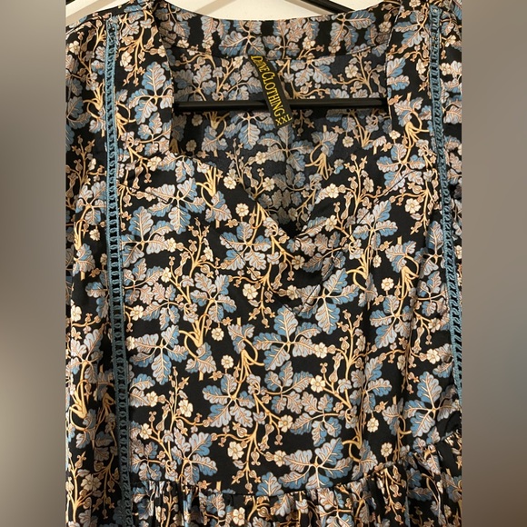 Floral boho mini dress - Picture 6 of 6